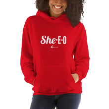 Load image into Gallery viewer, She-E-O- Women's Hoodie