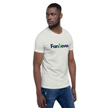 Load image into Gallery viewer, FanSaves Short-Sleeve Unisex T-Shirt (blue logo without tagline)