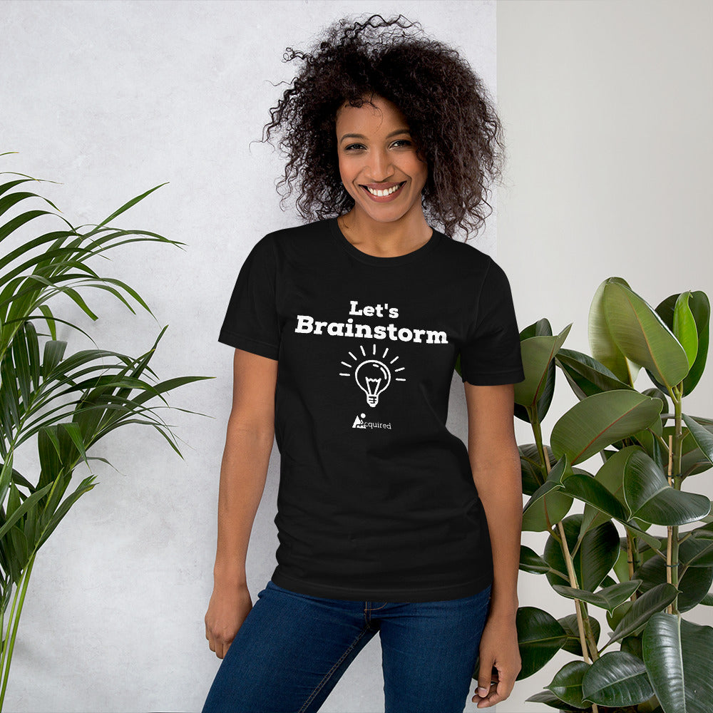 Let's Brainstorm- Short-Sleeve (Unisex) T-Shirt