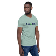 Load image into Gallery viewer, FanSaves Short-Sleeve Unisex T-Shirt (blue logo without tagline)