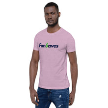 Load image into Gallery viewer, FanSaves Short-Sleeve Unisex T-Shirt (blue logo without tagline)