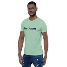 Load image into Gallery viewer, FanSaves Short-Sleeve Unisex T-Shirt (blue logo without tagline)