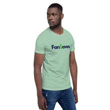 Load image into Gallery viewer, FanSaves Short-Sleeve Unisex T-Shirt (blue logo without tagline)