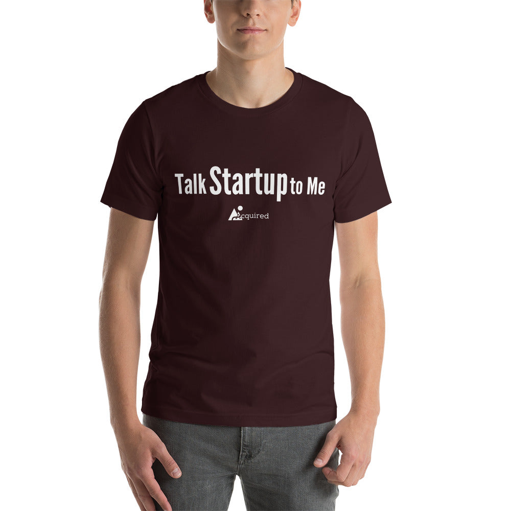 Talk Startup to Me- Men's Short-Sleeve (Unisex) T-Shirt