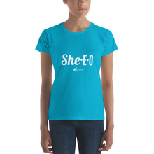 Load image into Gallery viewer, She-E-O- Women's Short Sleeve T-Shirt