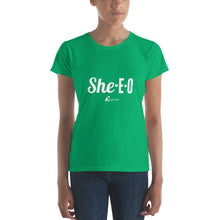 Load image into Gallery viewer, She-E-O- Women's Short Sleeve T-Shirt