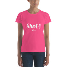 Load image into Gallery viewer, She-E-O- Women's Short Sleeve T-Shirt