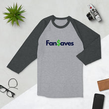 Load image into Gallery viewer, FanSaves 3/4 Sleeve Raglan Shirt
