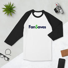 Load image into Gallery viewer, FanSaves 3/4 Sleeve Raglan Shirt
