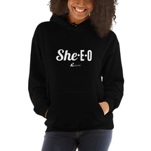 Load image into Gallery viewer, She-E-O- Women&#39;s Hoodie
