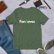 Load image into Gallery viewer, FanSaves Short-Sleeve Unisex T-Shirt (white logo without tagline)
