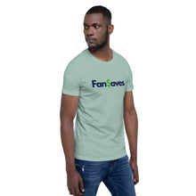 Load image into Gallery viewer, FanSaves Short-Sleeve Unisex T-Shirt (blue logo without tagline)
