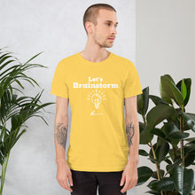 Load image into Gallery viewer, Let&#39;s Brainstorm- Men&#39;s Short-Sleeve (Unisex) T-Shirt
