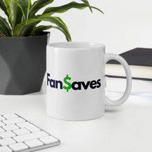 Load image into Gallery viewer, FanSaves White Glossy Mug
