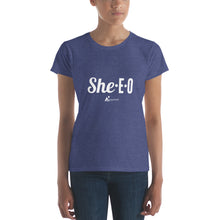 Load image into Gallery viewer, She-E-O- Women&#39;s Short Sleeve T-Shirt
