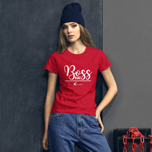 Load image into Gallery viewer, Boss Babe- Women&#39;s Short Sleeve T-Shirt
